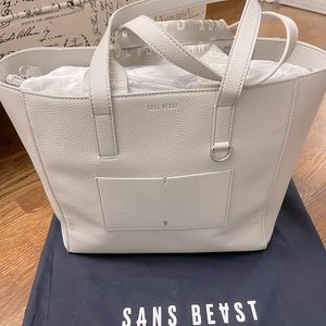 Sans Beast Archive Tote in Light Grey